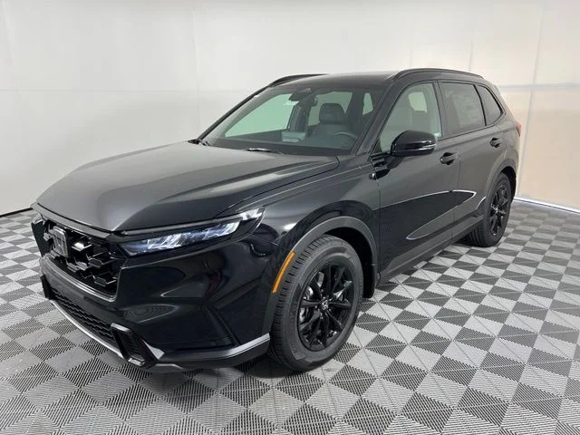 New 2026 Crystal Black Pearl Honda 2WD Sport-L Hybrid image 3