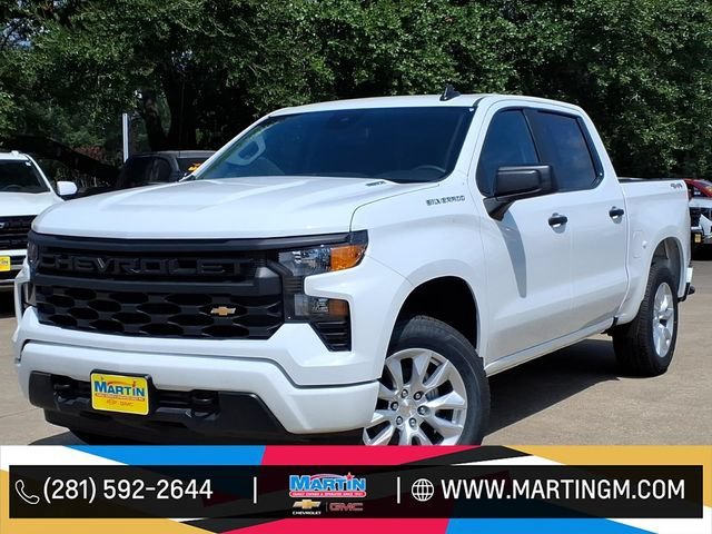New 2026 Chevrolet Silverado 1500 Custom Four Wheel Drive Crew Cab