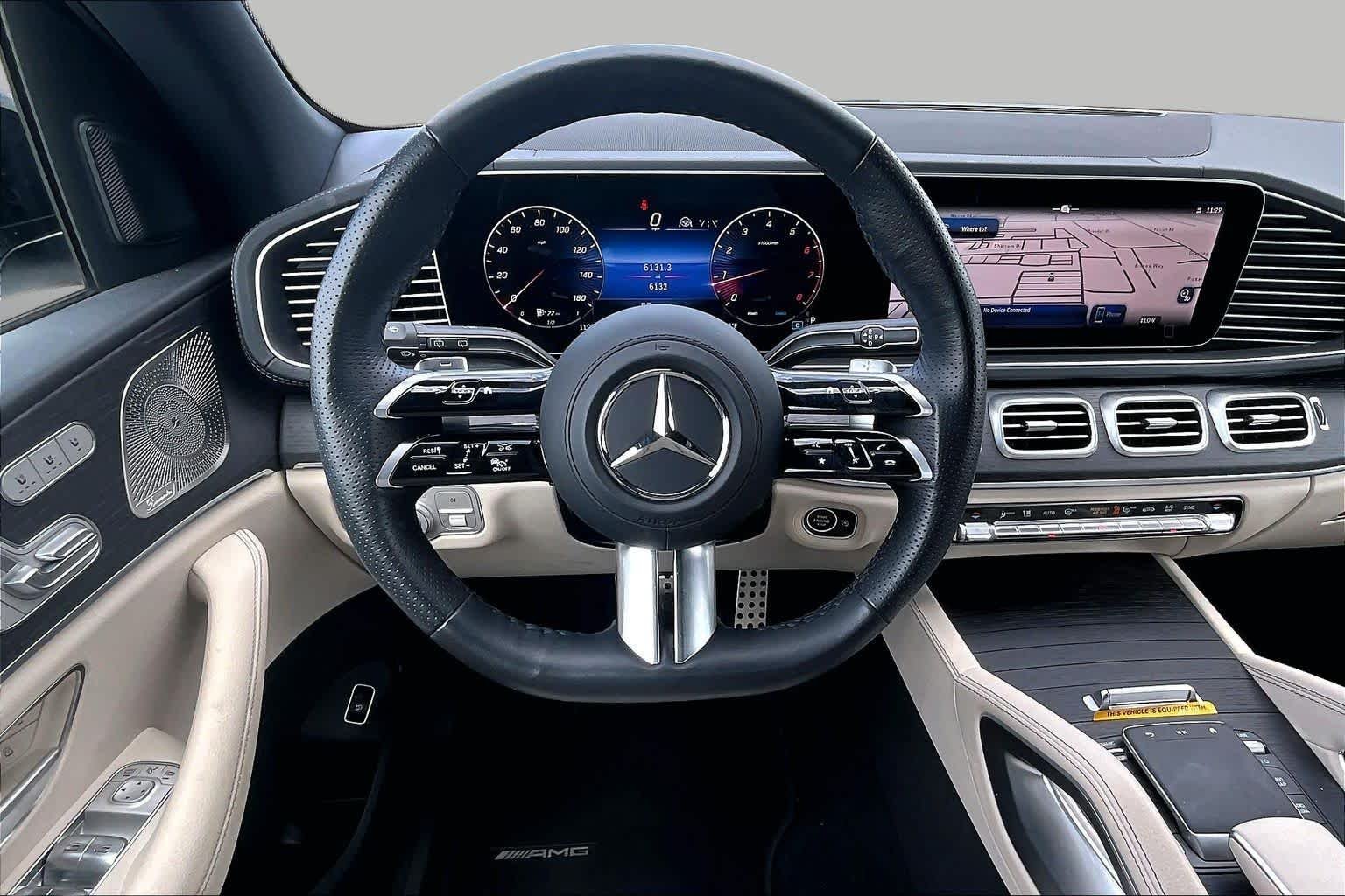 Used 2025 Polar White Mercedes-Benz GLS 450 image 6