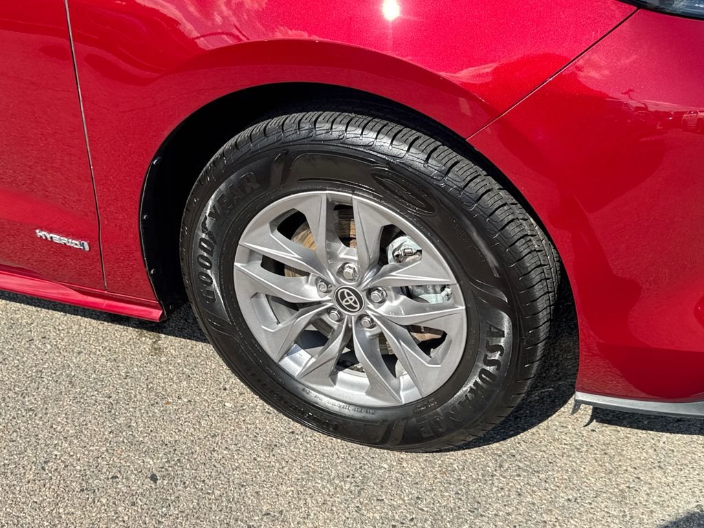 Used 2021 Red Toyota LE image 40