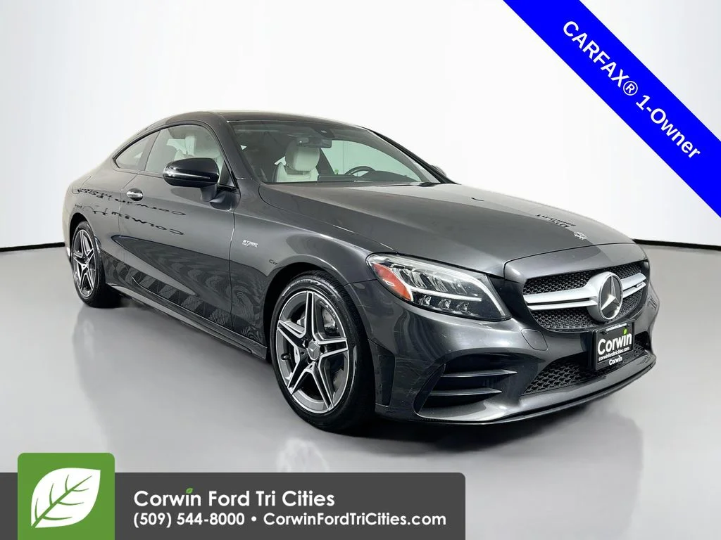 Used 2020 designo Selenite Gray Magno Mercedes-Benz C 43 AMG® image 1