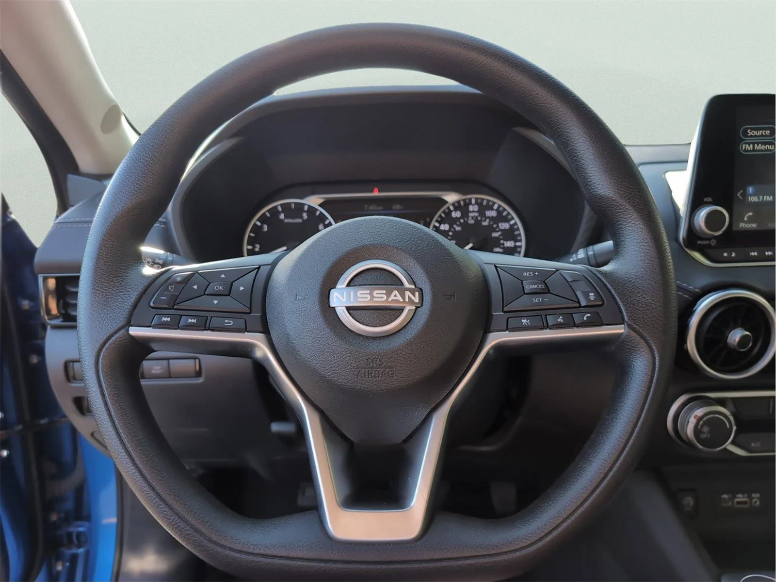 Used 2024 Electric Blue Metallic Nissan SV image 23