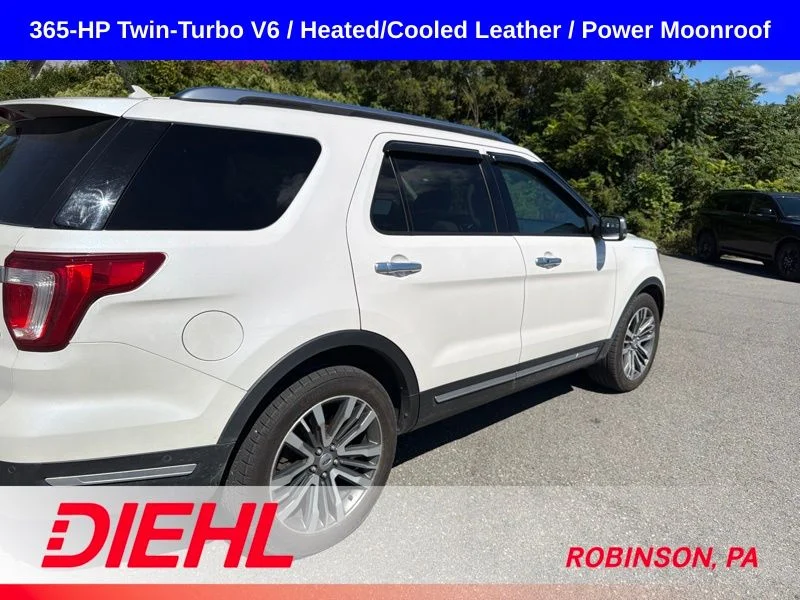 Used 2018 White Ford Platinum image 7