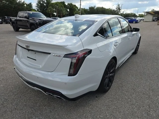 Used 2024 Summit White Cadillac V-Series image 5