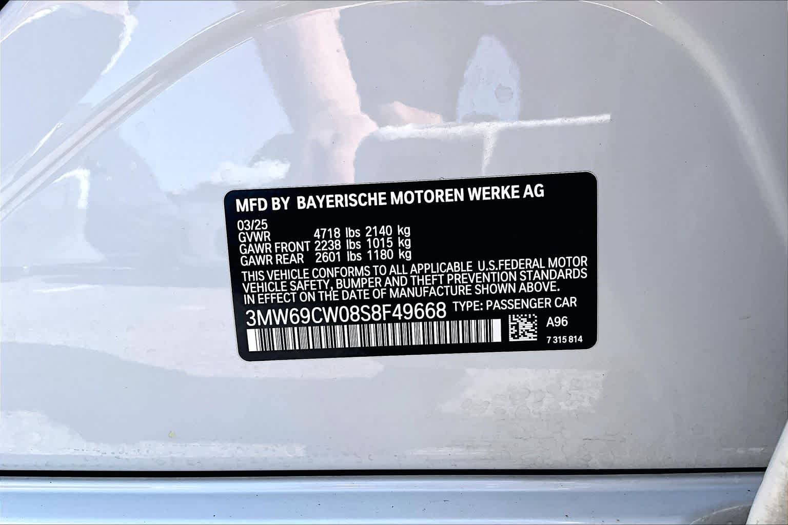 Certified Used 2025 Mineral White Metallic BMW 330i image 33