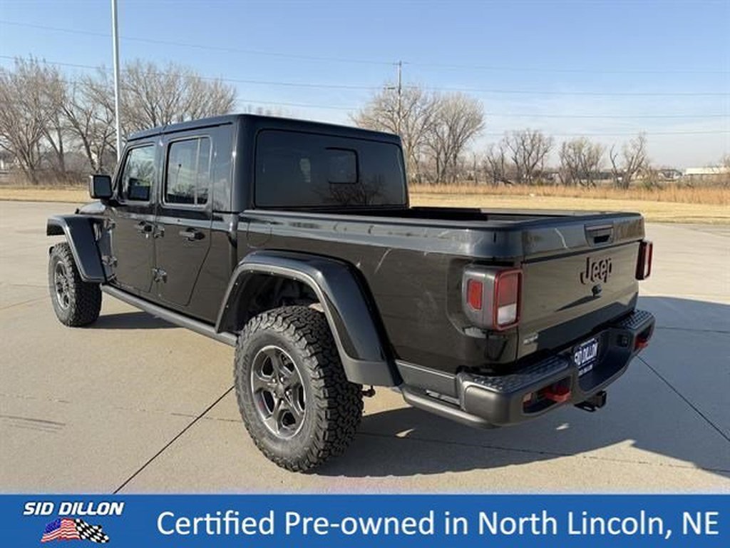 Used 2021 Black Clear Coat Jeep Rubicon image 7