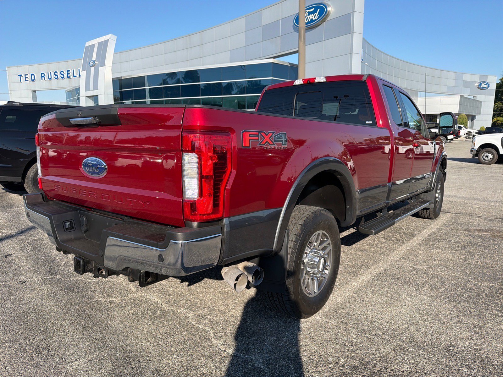Used 2017 Ruby Red Ford Lariat image 3