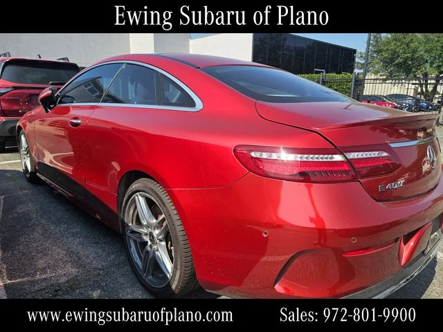 Used 2018 Red Mercedes-Benz E 400 image 3