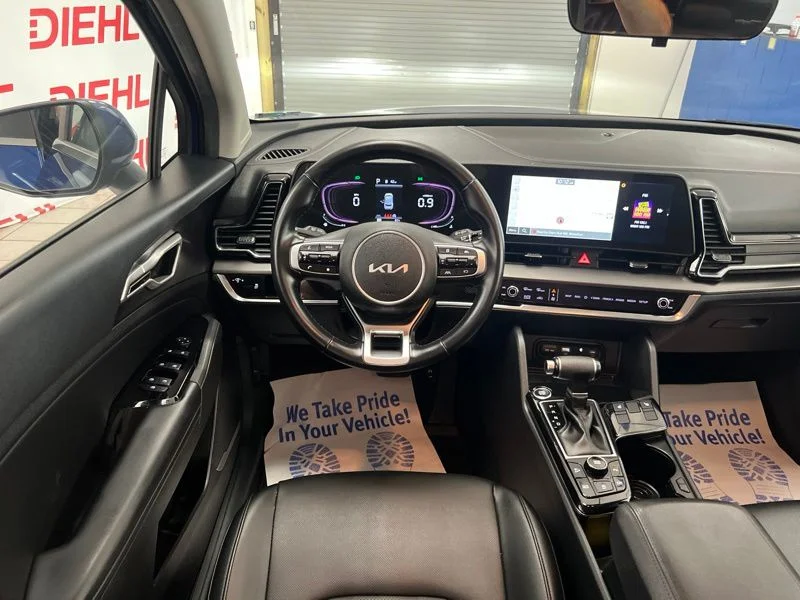 Used 2023 Blue Kia EX image 31
