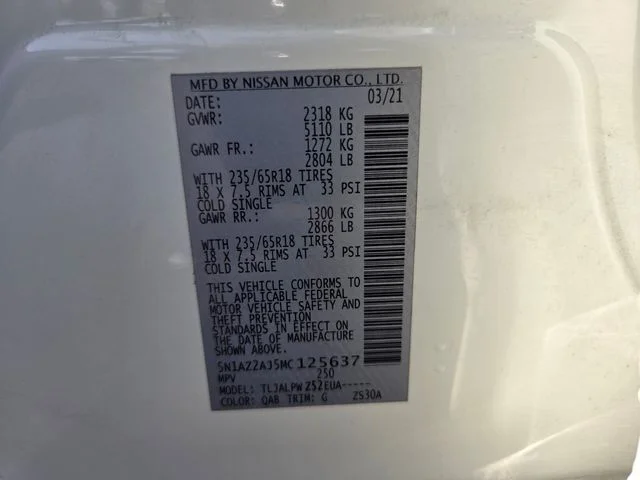 Certified Used 2021 White Nissan S image 19