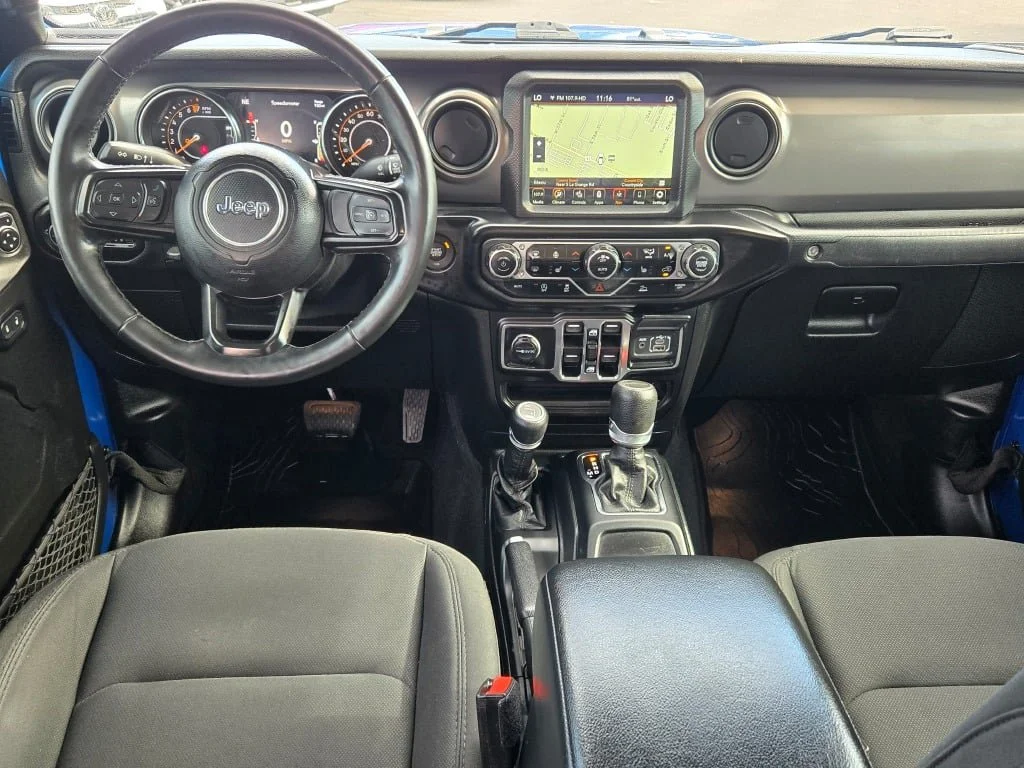 Certified Used 2021 Blue Jeep Willys image 18
