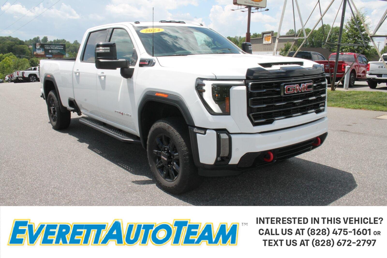 Used 2024 Summit White GMC AT4 image 1