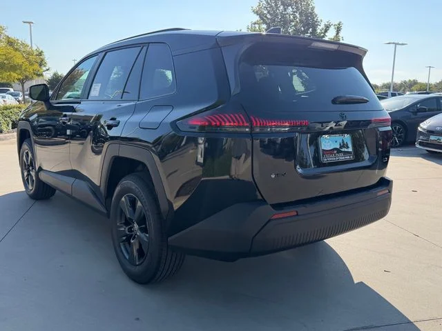 New 2026 Midnight Black Metallic Toyota LE image 7