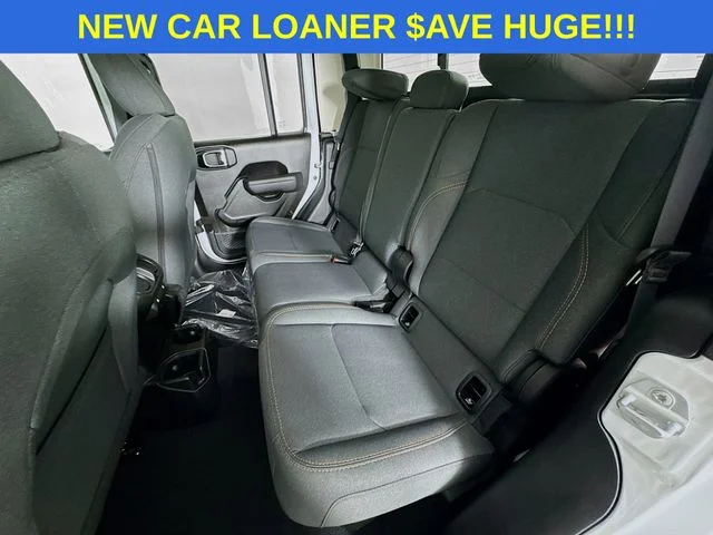 New 2026 Bright White Clear-Coat Exterior Paint Jeep Sport S image 22