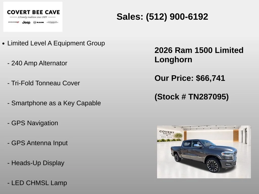 New 2026 Granite Crystal Metallic Clearcoat RAM Limited image 13