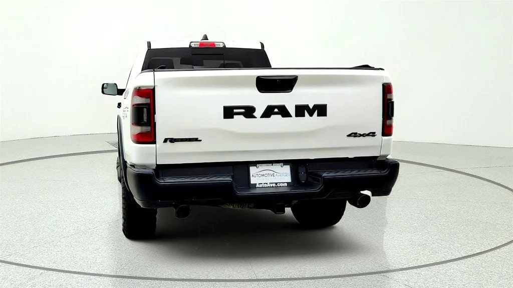 Used 2023 Bright White Clearcoat Ram Rebel 4x4 Crew Cab 5
