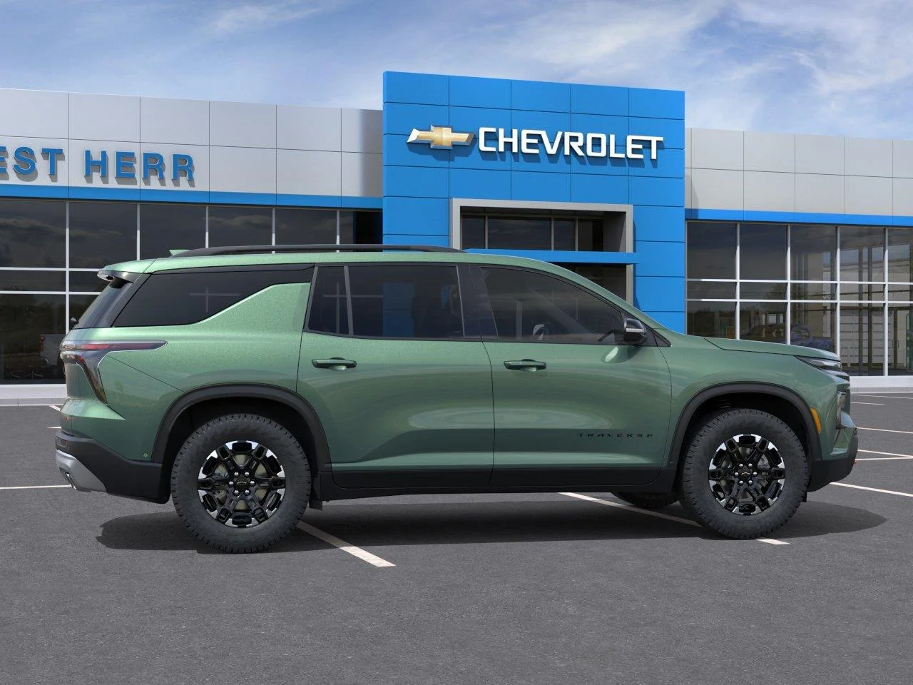 New 2027 Trillium Green Metallic Chevrolet Z71 image 5