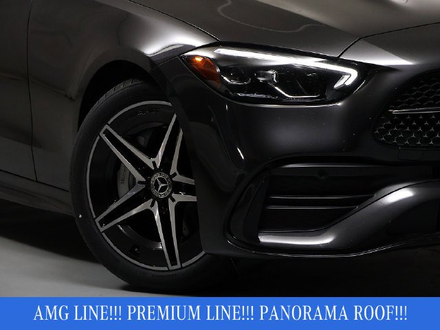 Certified Used 2023 Graphite Gray Metallic Mercedes-Benz C 300 image 3