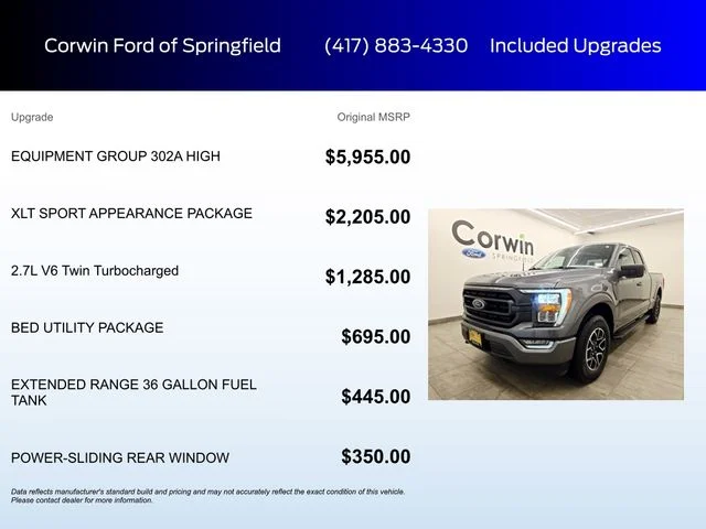 Certified Used 2022 Gray Metallic Ford XLT image 6