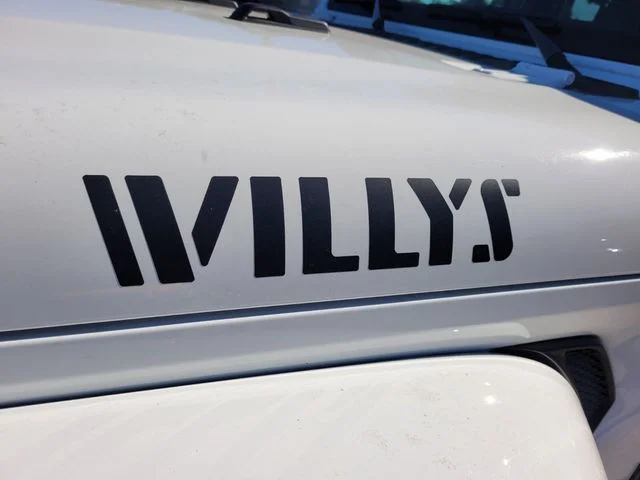 New 2026 Bright White Clear-Coat Exterior Paint Jeep Willys image 3