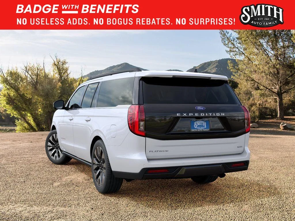 New 2027 Star White Metallic Tri-Coat Ford MAX Platinum image 9