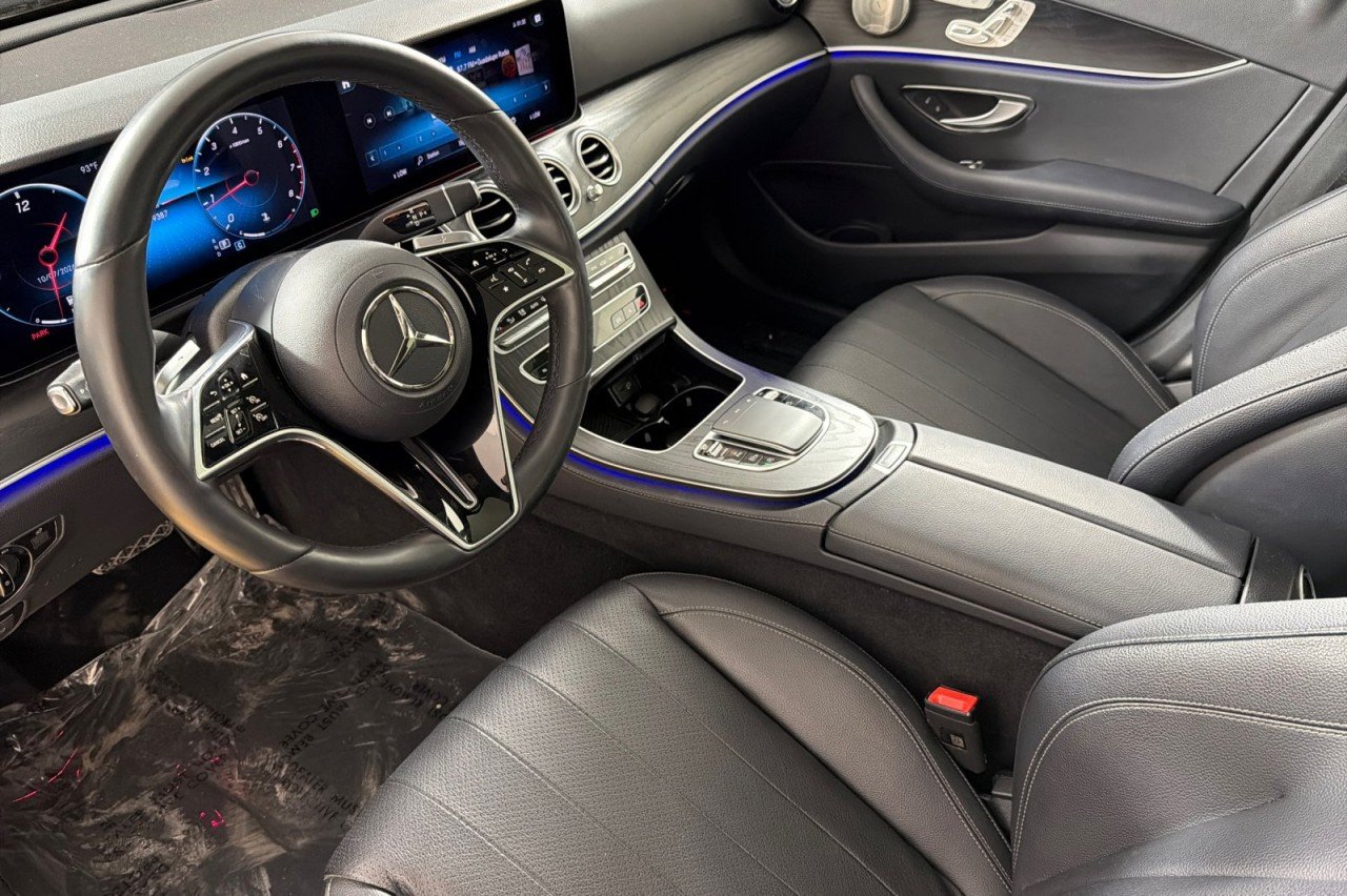 Certified Used 2023 Black Mercedes-Benz E 350 image 9