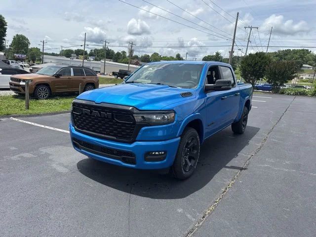 New 2026 Hydro Blue Pearl-Coat Exterior Paint RAM Big Horn/Lone Star image 3