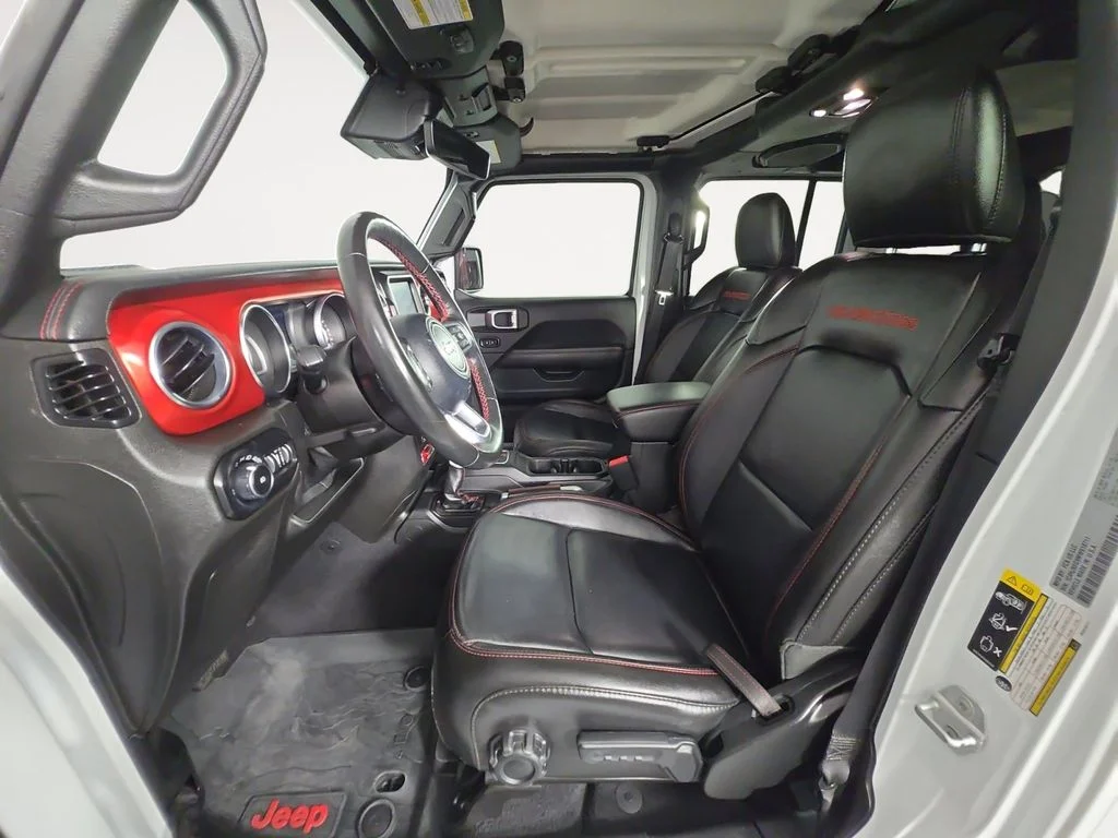 Used 2021 White Jeep Unlimited Rubicon image 9