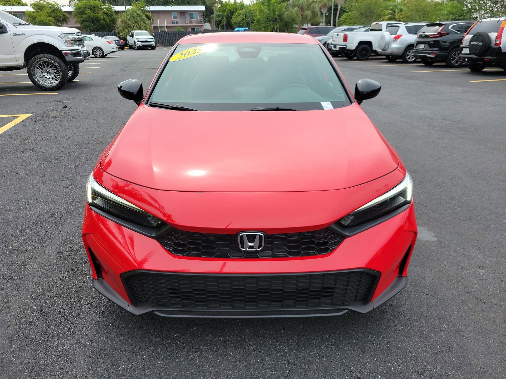 Certified Used 2025 Rallye Red Honda Sport image 4
