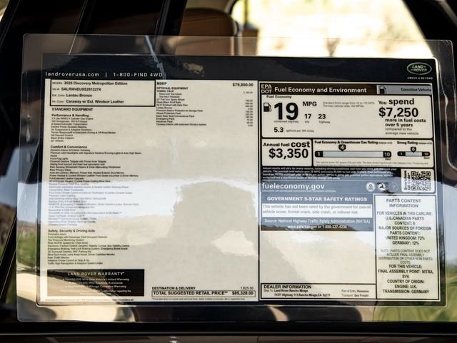 2025 Land Rover Discovery Metropolitan Edition - Photo 32