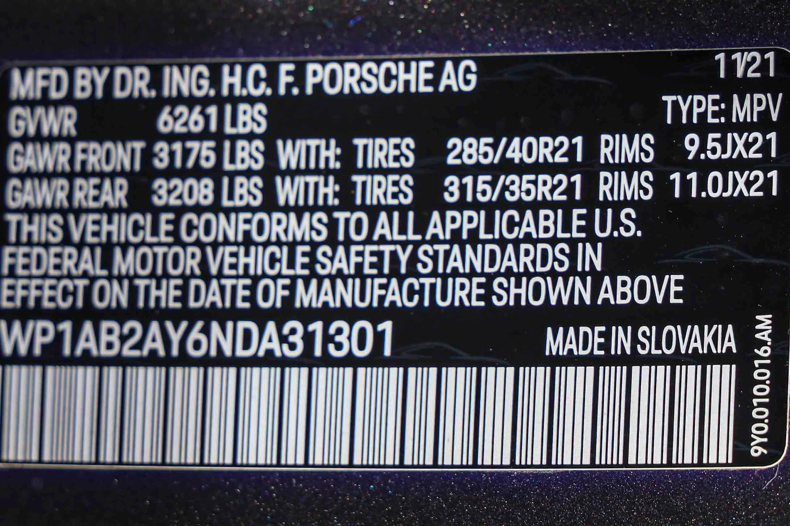 Used 2022 Gray Porsche  image 29