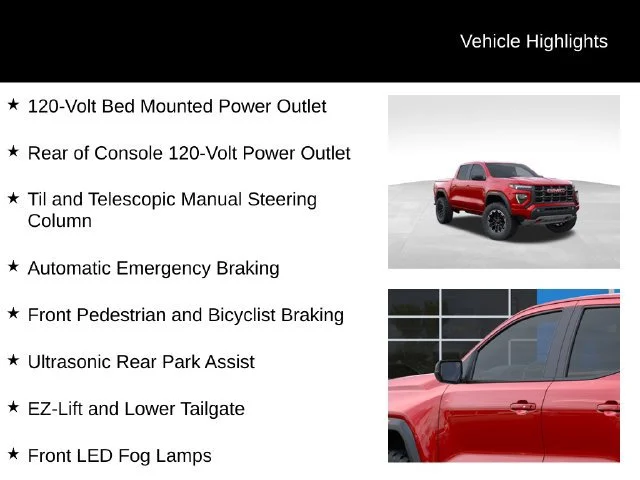 New 2026 Volcanic Red Tintcoat GMC AT4 image 15
