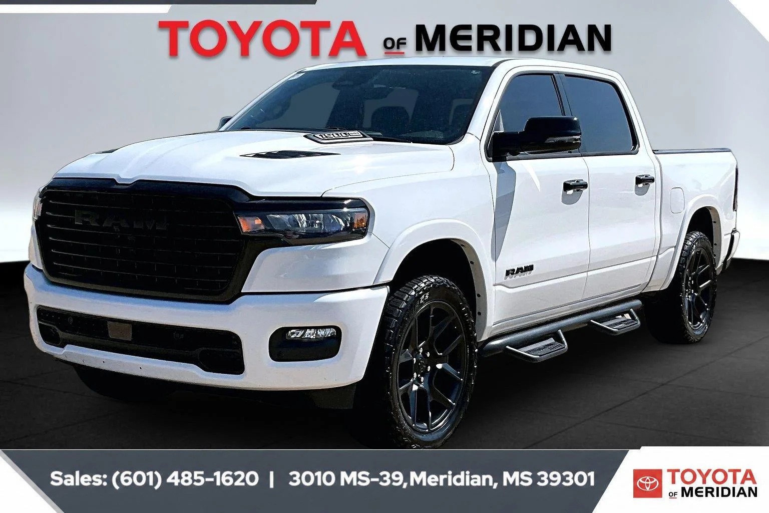 Used 2025 Bright White Clearcoat Ram Laramie image 10
