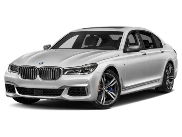 Used 2019 Mineral White Metallic BMW M760i xDrive image 4