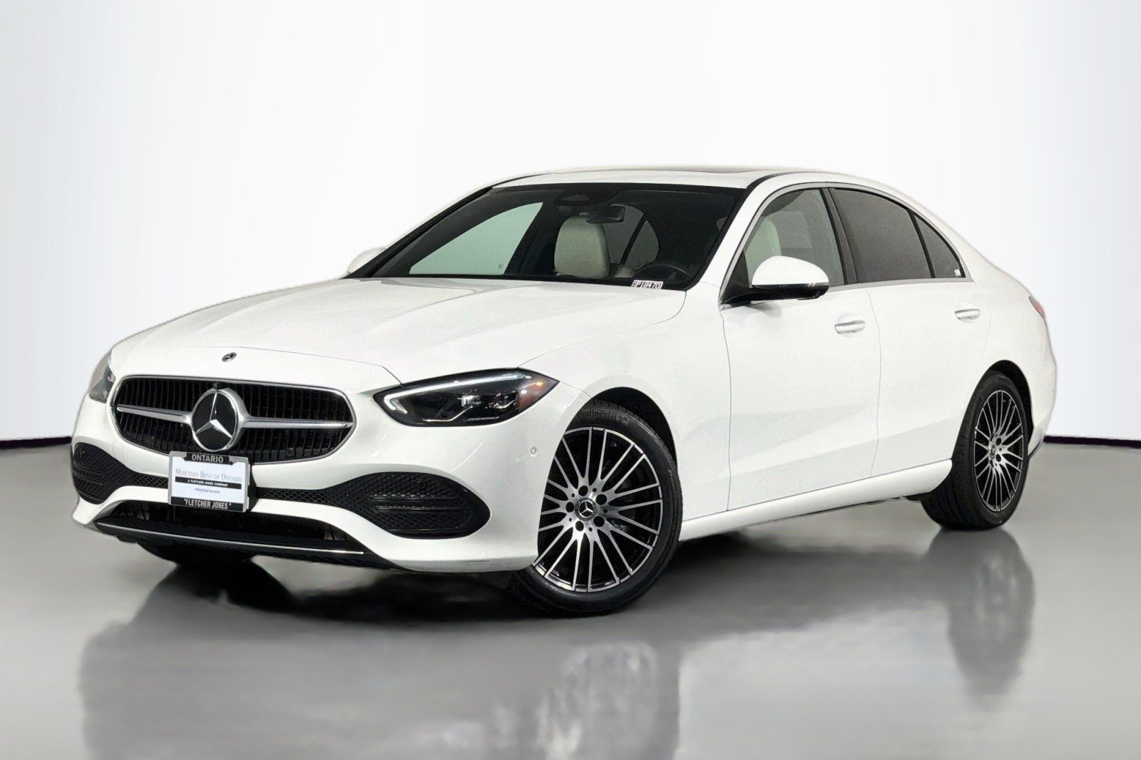 Certified Used 2023 Polar White Mercedes-Benz C 300 image 1