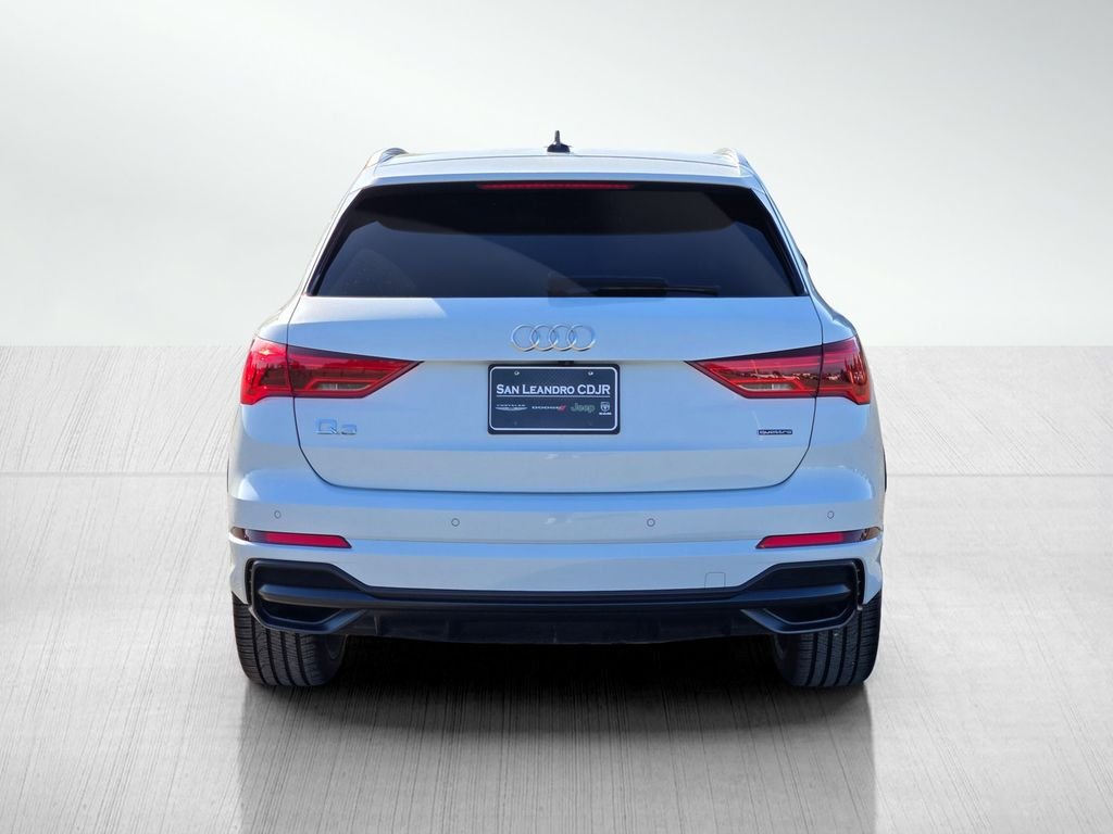 Used 2021 Glacier White Metallic Audi S line Premium image 8