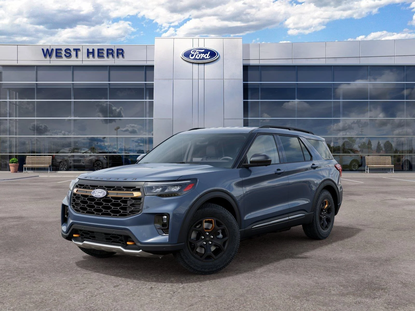 New 2027 Vapor Blue Metallic Ford Tremor® image 3