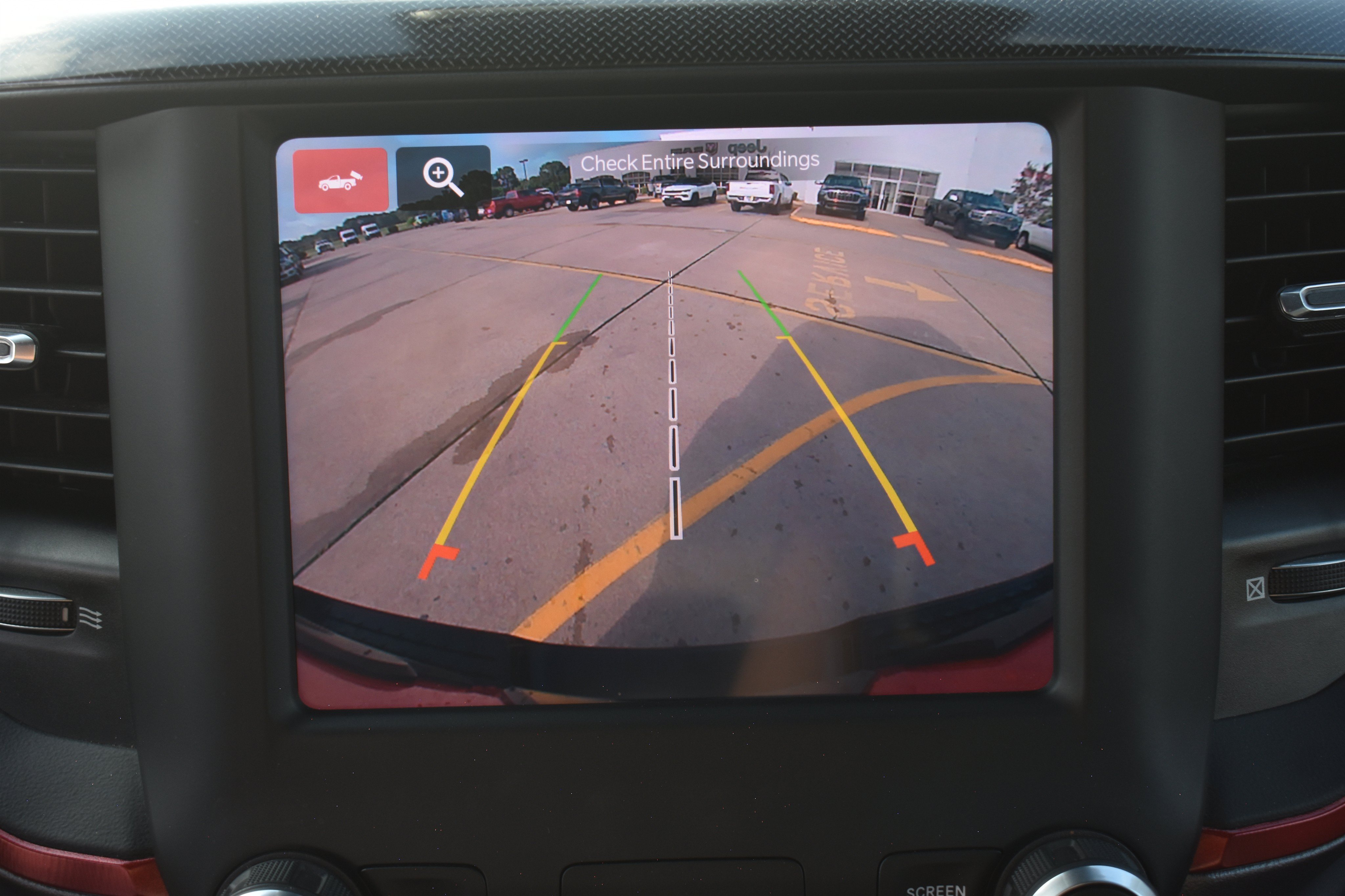 Used 2022 Flame Red Clearcoat Ram Rebel image 26