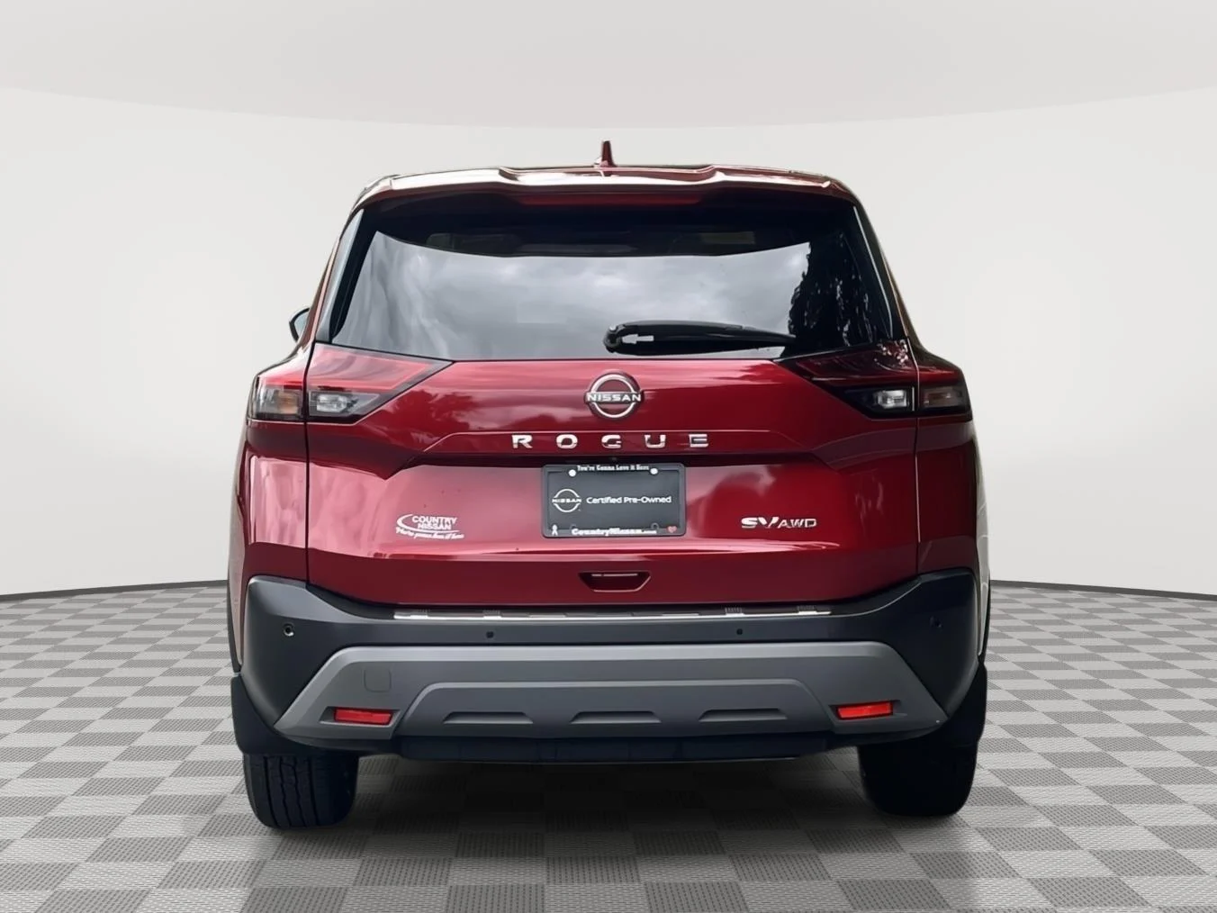Certified Used 2023 Scarlet Ember Tintcoat Nissan SV image 6