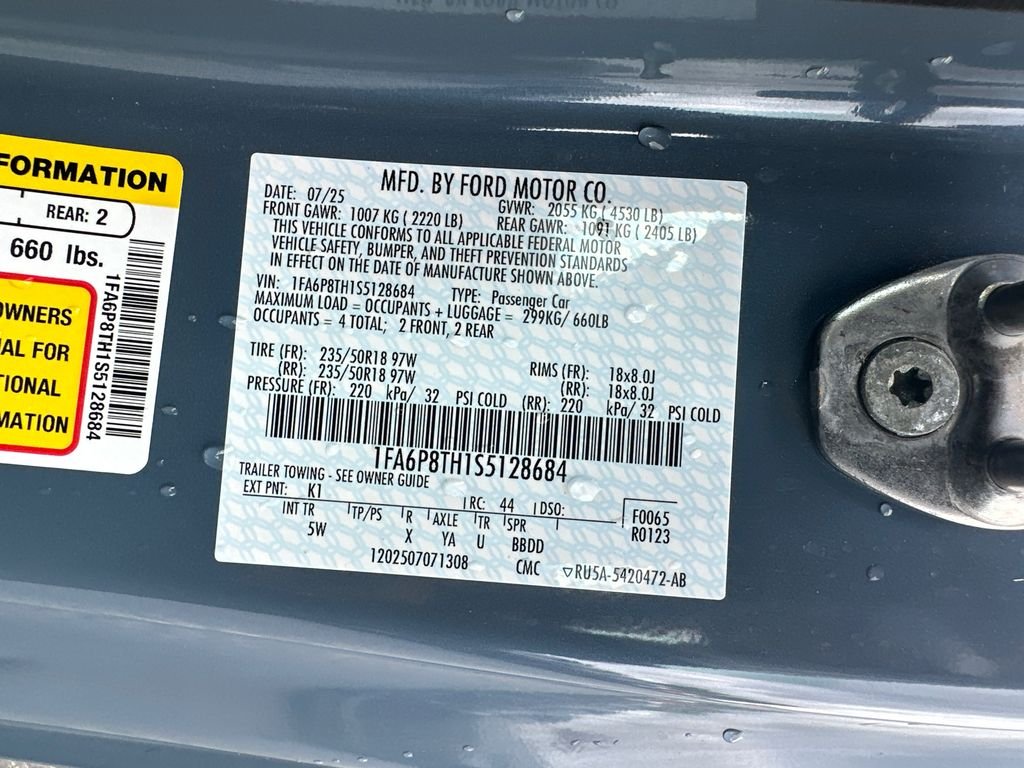New 2025 Blue Ford EcoBoost Premium image 28