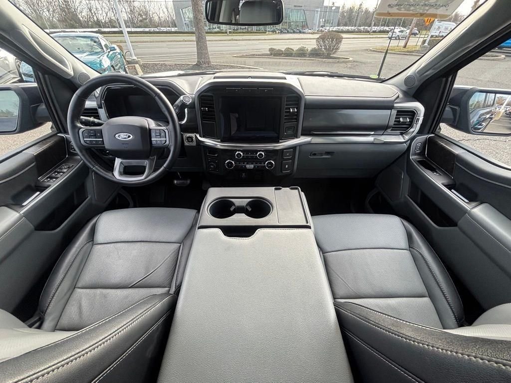 Certified Used 2022 Blue Metallic Ford Lariat image 25