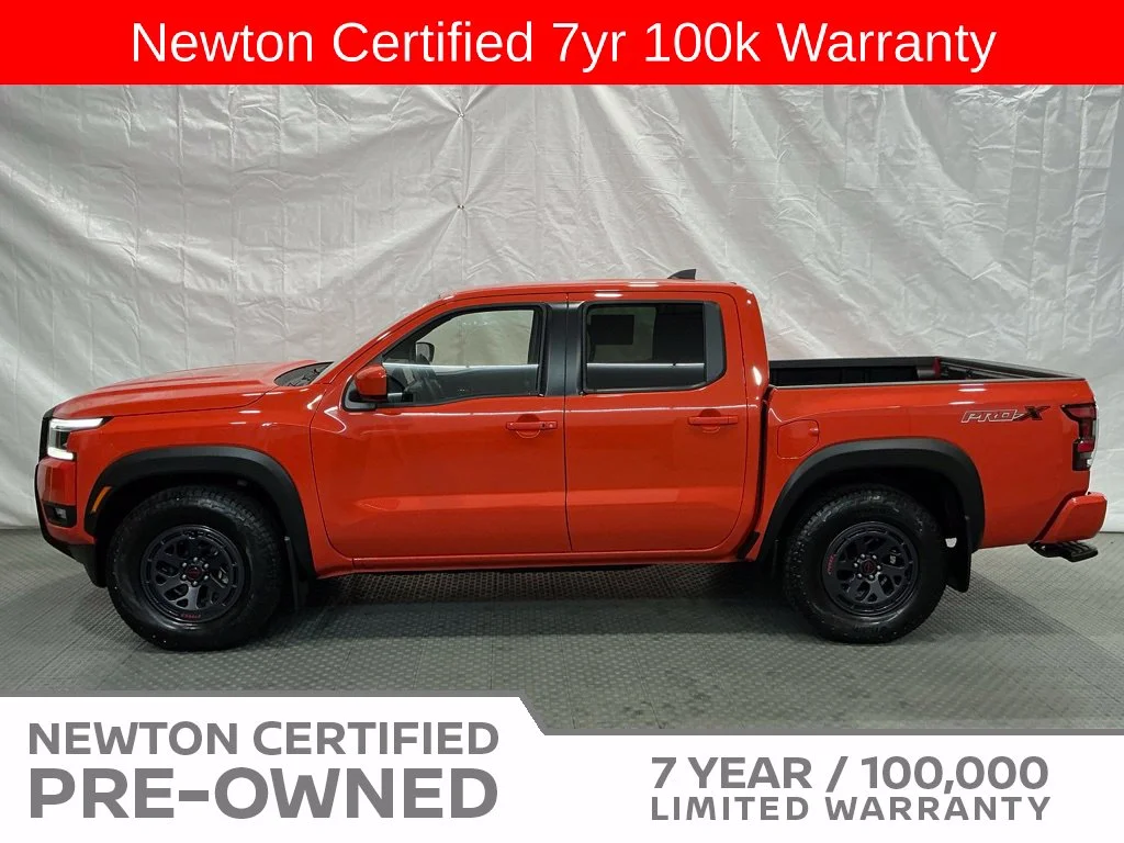 Certified Used 2025 Afterburn Orange Nissan PRO-X image 3
