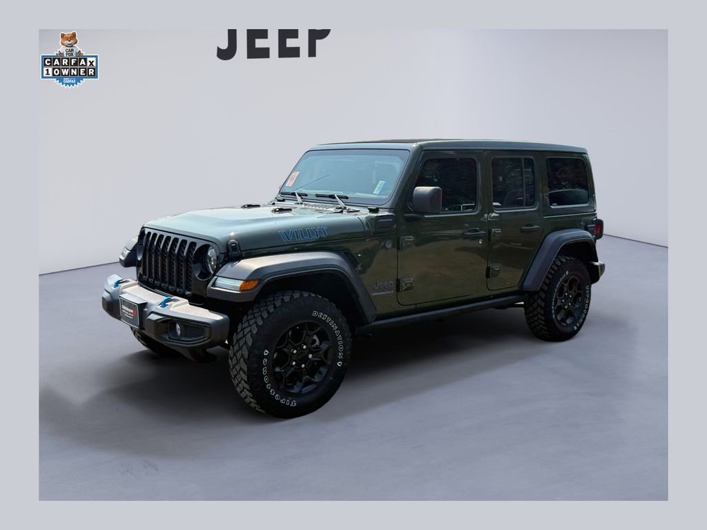 Used 2023 Green Jeep Willys 4xe image 1