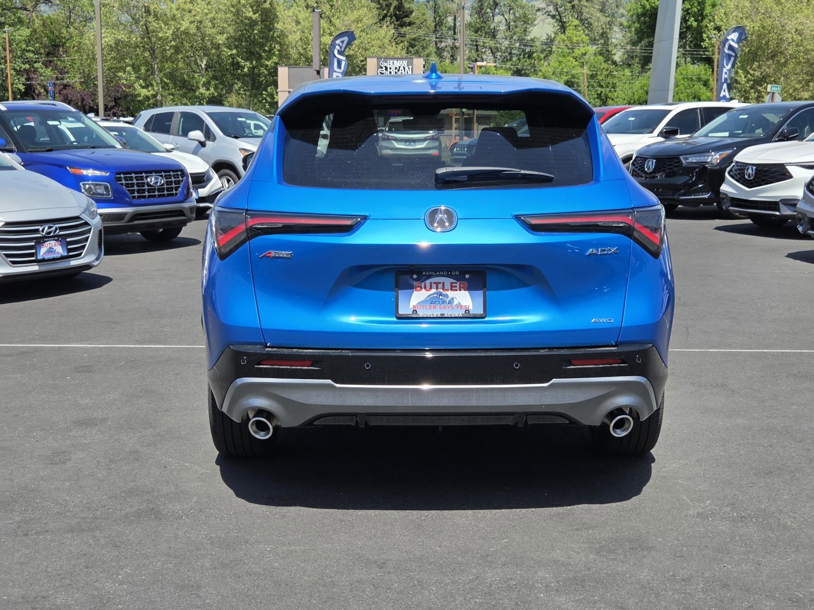 New 2026 Double Apex Blue Pearl II Acura w/A-Spec Advance Package AWD image 6