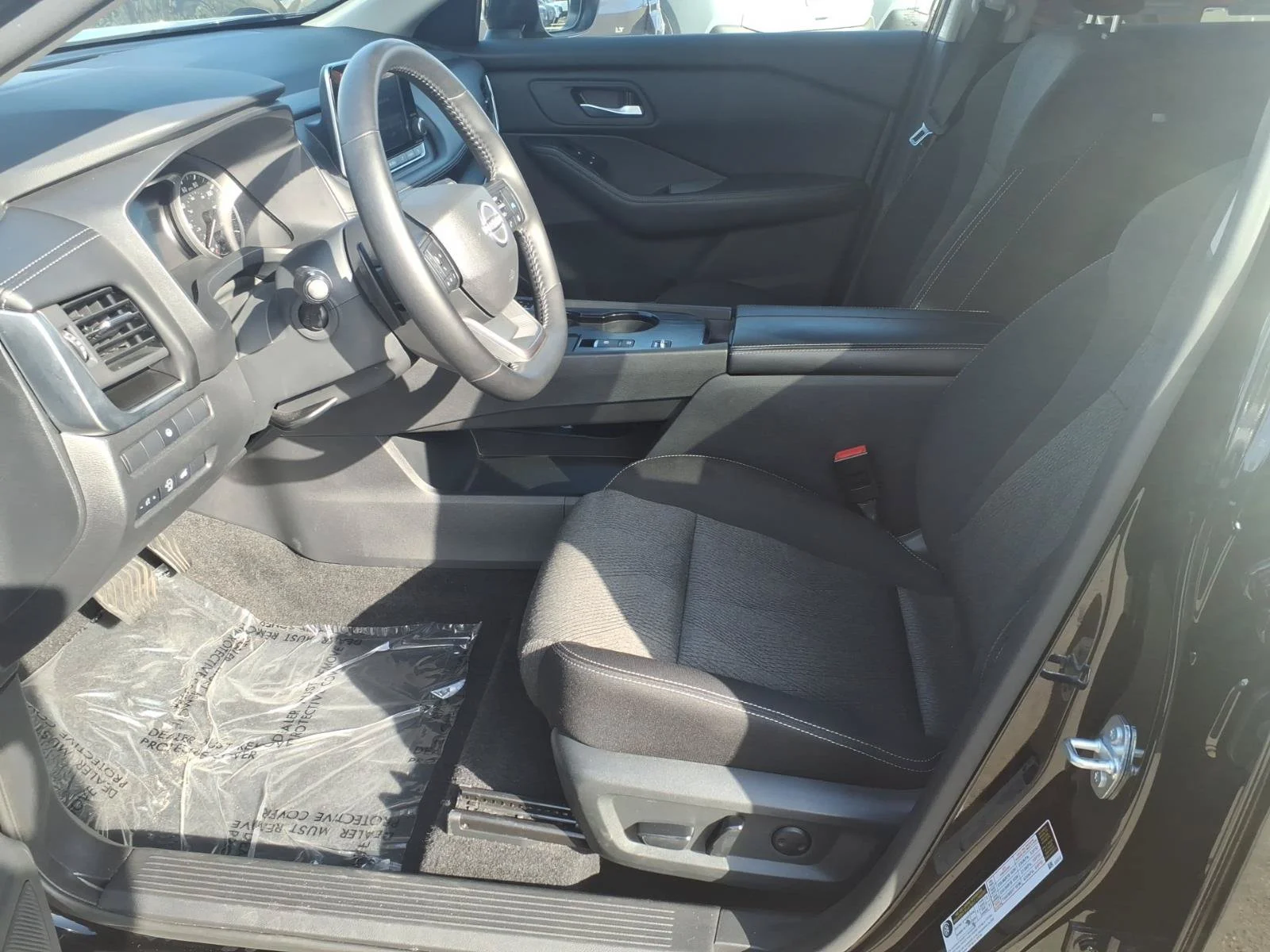 Certified Used 2025 Super Black Nissan SV image 12