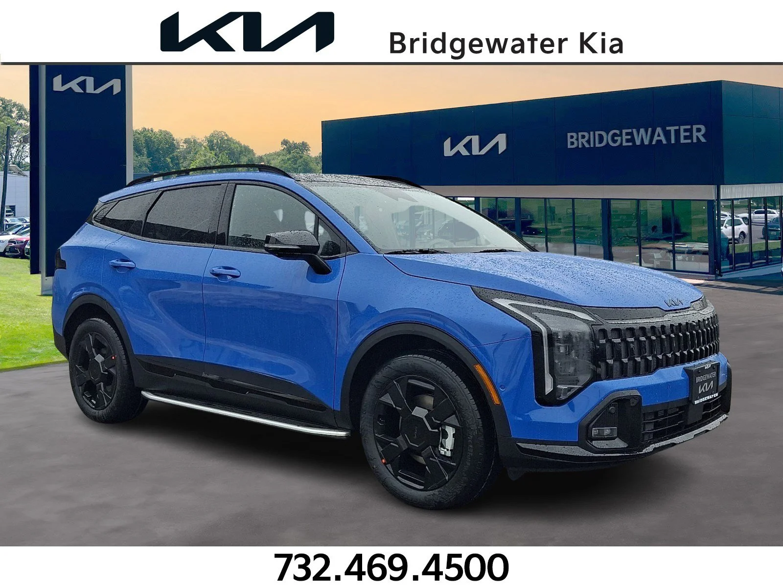 New 2026 Nebular Blue Kia X-Line image 1