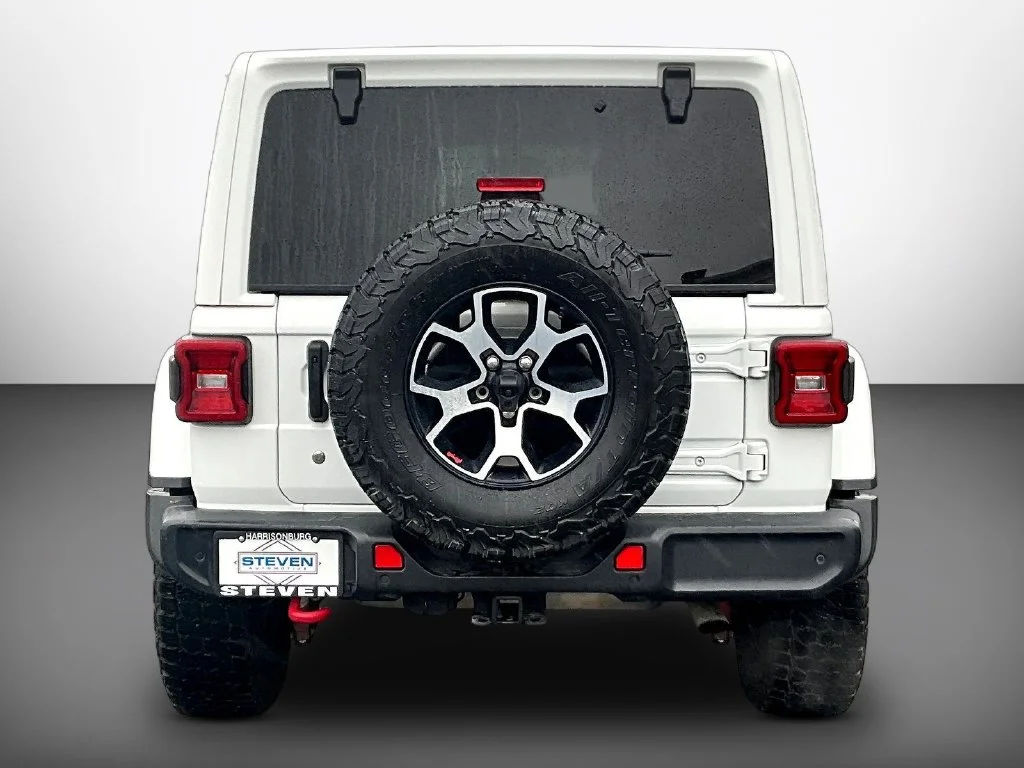 Used 2019 White Jeep Unlimited Rubicon image 5