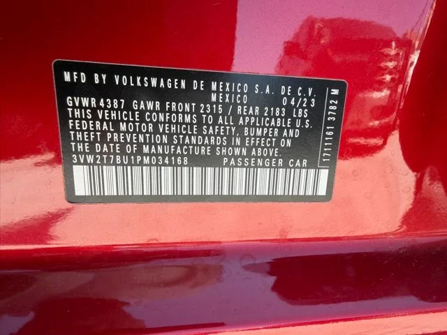 Certified Used 2023 Red Volkswagen 2.0T Autobahn image 32
