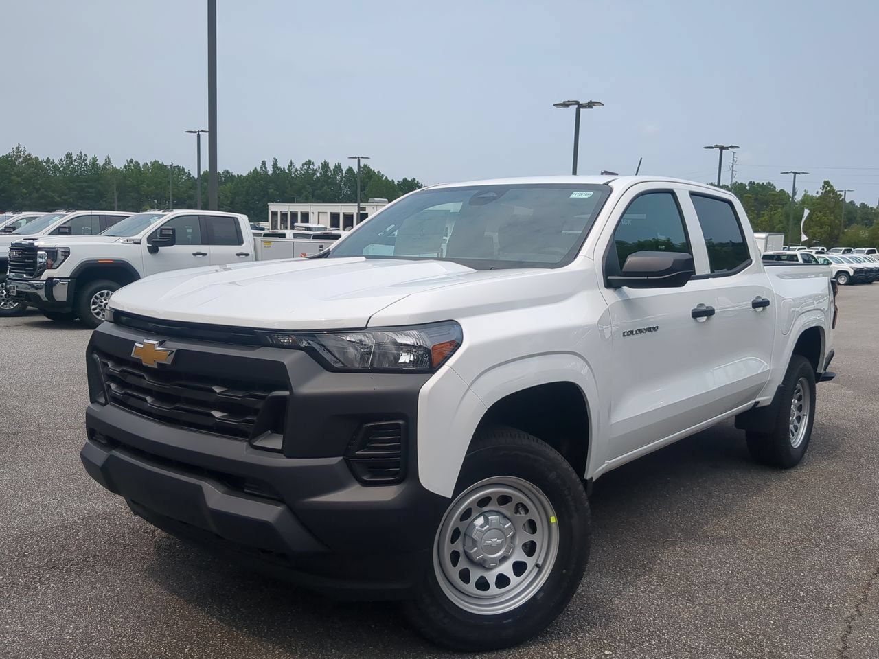 New 2026 Summit White Chevrolet Work Truck image 1