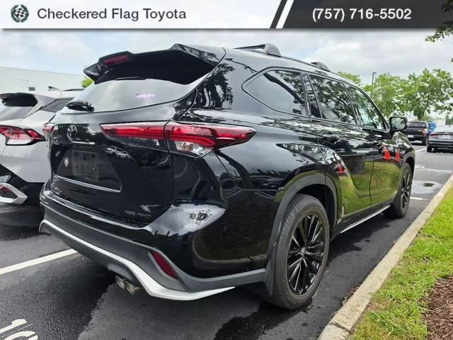 Used 2024 Midnight Black Metallic Toyota XSE image 6